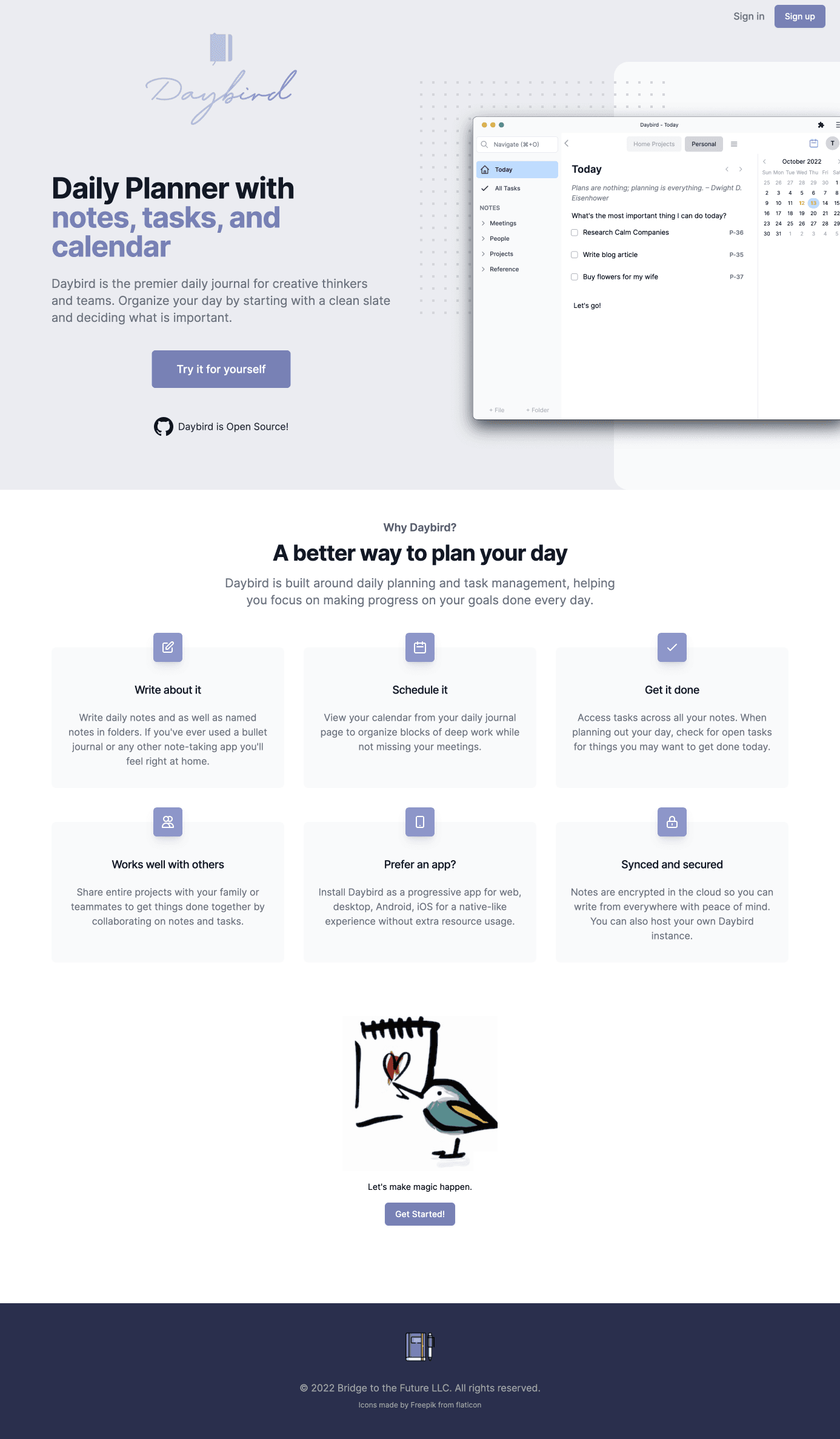 Landing Page